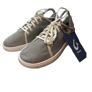 Olukai Women's Tapa White Sand Pehuea Li Shoes Sz 8.5 New